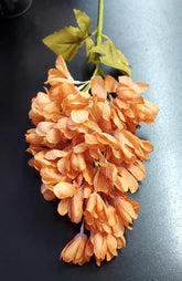 Fir Salcâm artificial portocaliu 85cm – flori decorative la fir